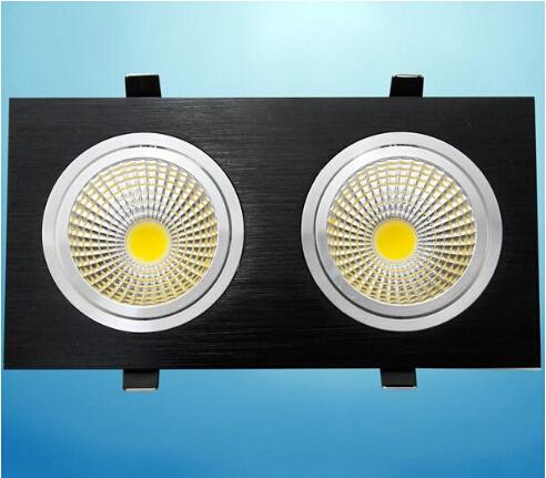 Double Faces Led COB Down Lights Lamp 120 Beam Angle Nature/Warm/Cool White Support Dimmable 110-240V for home decoration