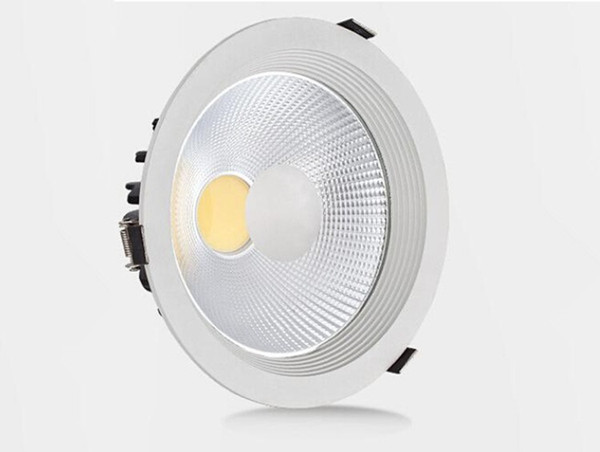 8Pcs/lotLED Downlight 20W COB Led Ceiling Recessed Downlight Spot Light Super Bright Plafond Down Light Warm/Cold White AC85-265V