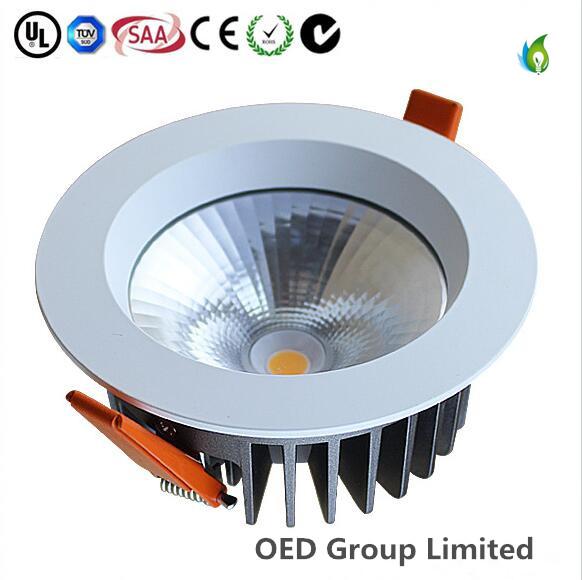 12W 1200lm 3 Inch LED Downlight with UL TUV CB CE SAA CE Approved with 3years warranty