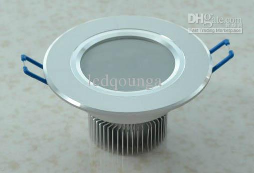 3W LED Downlight High Power Ceiling Downlights with 3leds Down Lighting WW/CW/NW Light 2 Years Warranty 20pcs/lot--Via Express LEDQOUNGA