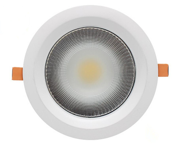 Free shipping Hot sale!!! 30W COB LED Downlight AC110V/240V Cool/Warm White CE&ROHS COB LED Spotlight ceiling