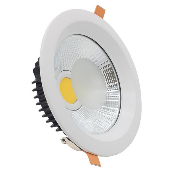 COB 10W 20W 30W dimmable LED Downlight Recessed ceiling lights 120 Degree Beam Angle bulb AC85V-265V Downlight LED CE RoHS