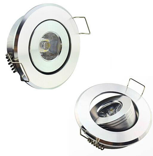 Wholesale-3W Mini led cabinet light AC85-265V mini led spot downlight include led drive CE ROHS ceiling lamp mini light