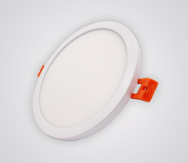 high quality narrow mini round 6w led panel without light leak ac85-26v