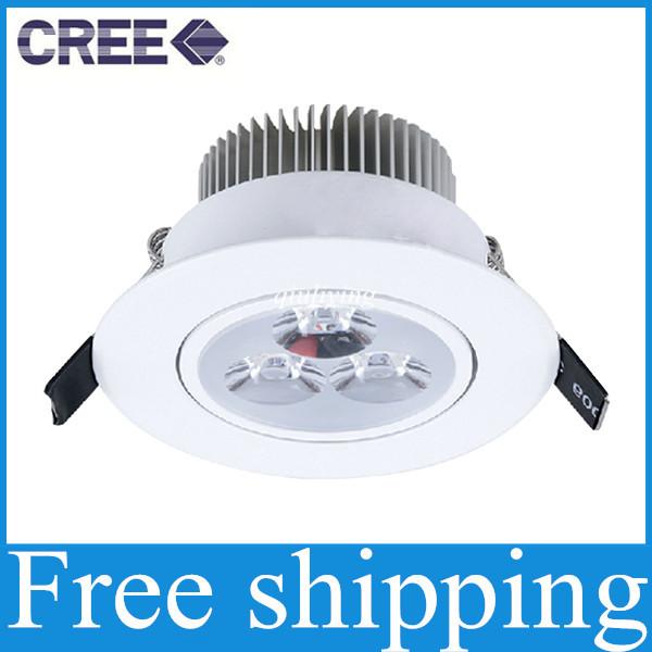 High Power Led Ceiling Down Light 9W 600lm Led Lamp 85-265V Led bulb Lamps Spotlight downlight lighting CE UL FCC