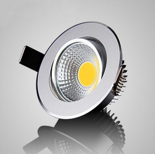 LED COB Super Bright Dimmable Led downlight light COB Ceiling Spot Light 3w 5w 7w 12w ceiling recessed Lights Indoor Lighting