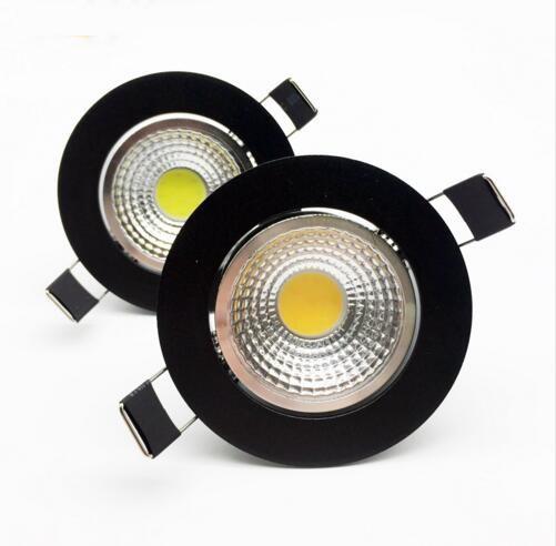 New LED Dimmable Led downlight lamp COB 3w 5w 7w 12w Spot light 85-265V ceiling recessed Lights Indoor Lighting