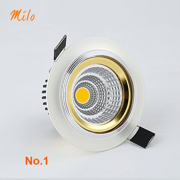 7W luxurious LED spotlight,Bridgelux COB high brightness light source,thick aluminum heat sink,perfect plated surface, AC85-265V