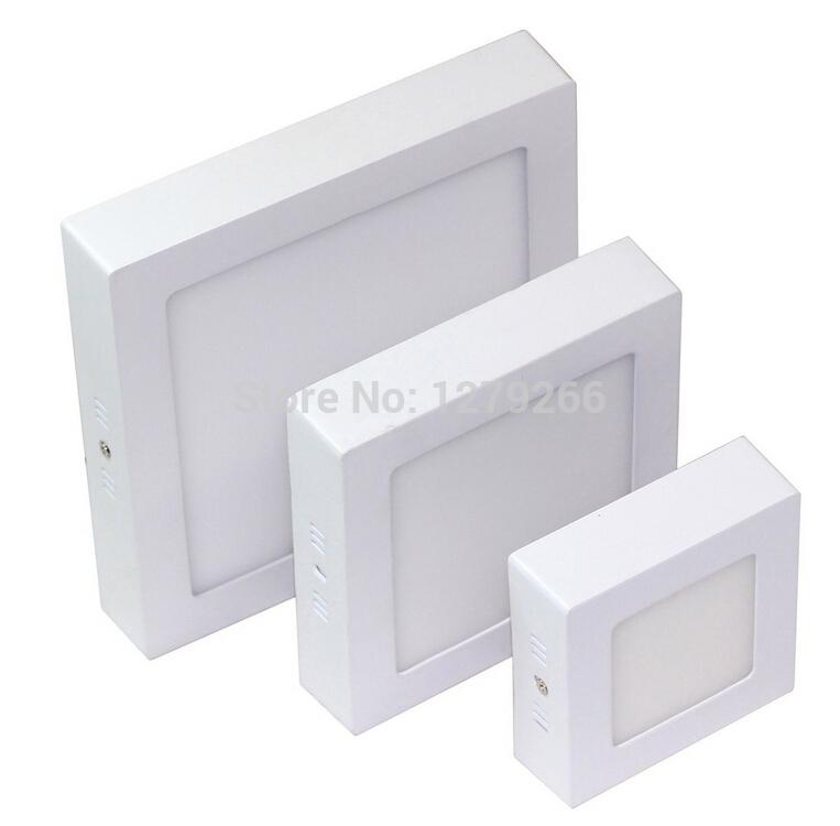 LED Square Panel Wall Ceiling Down Lights Bulb Lamp 6W/12W/18W AC85-265V