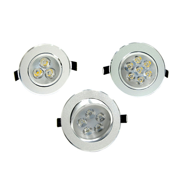 LED Ceiling Lamp 15W 21W 27W 36W 45W Led Downlight AC 85V-265V Recessed LED Bulbs Lights For Home Lighting Dropshipping