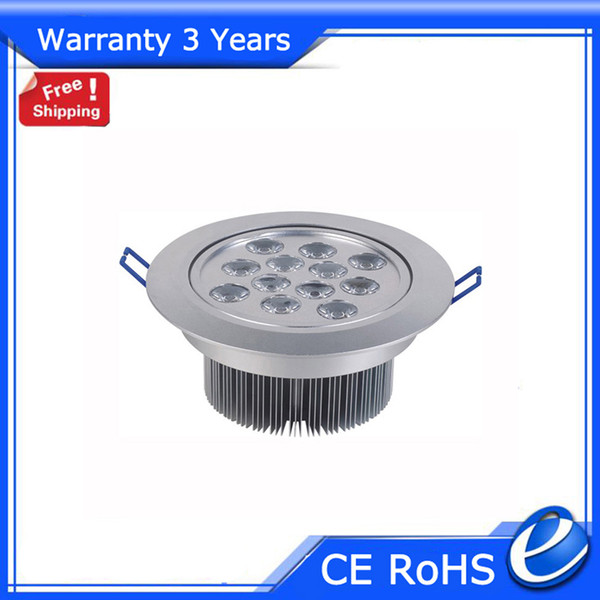 LED Ceiling Light LED Down Light Downlight Dimmable 7w 12w 18w Epistar Chip 100-110LM/W Warranty 3 Years CE RoHS Free Shipping