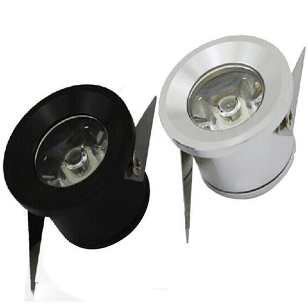 1W 3W LED mini Recessed downlight High power LED indoor lights Round aluminum downlights 6 color for choose Free shipping via DHL