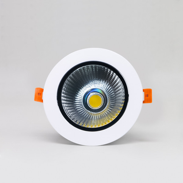 LED Downlight Super Bright LED Spotlight 15W 20W 30W Recessed COB Downlight AC85-265V LED Ceiling Light 2700K 4000K 6000K Decoration