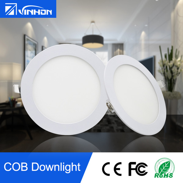 Super Bright 15W 18W 20W 25W LED Downlight Fast Shipping LED Panel light Recessed Round Ceiling Light Ultra thin LED Lamps