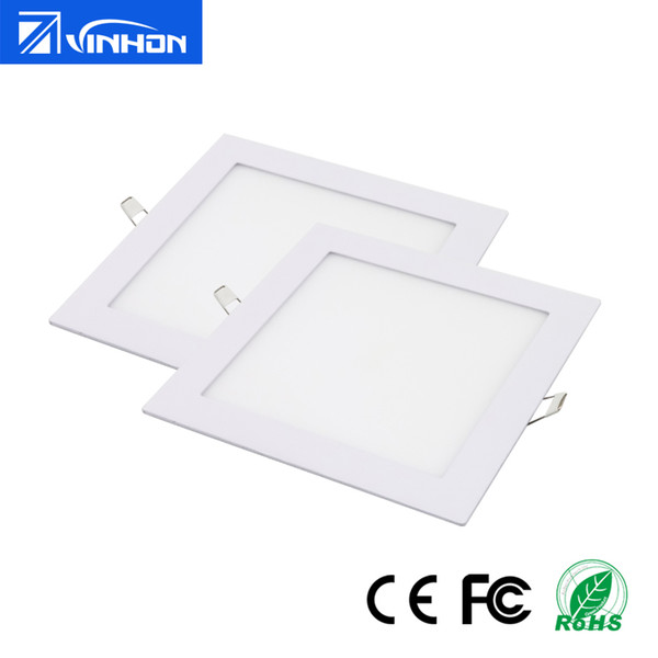 LED Downlight 12W 15W 18W 20W 25W Ultra Thin LED Panel Light Shop Light Fixture Square Recessed LED Downlight 2700K 4000K 6000K