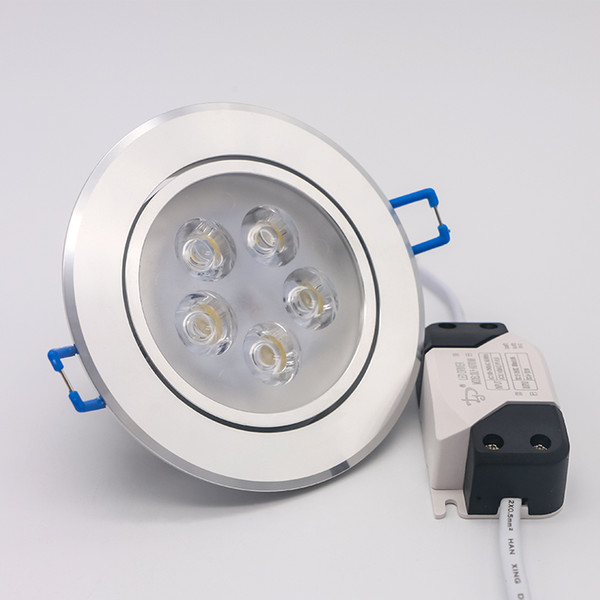 LED Downlight 1W 3W 5W High Brightness LED Ceiling Light Recessed LED Downlight AC110V-240V Spotlight 2700K 4000K 6500K