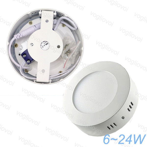 Surface Mounted Led Down light 9W 15W 25W Led Panel Light SMD2835 Circle Ceiling Down Lamp Kitchen Bathroom Lighting AC 110V 240V DHL