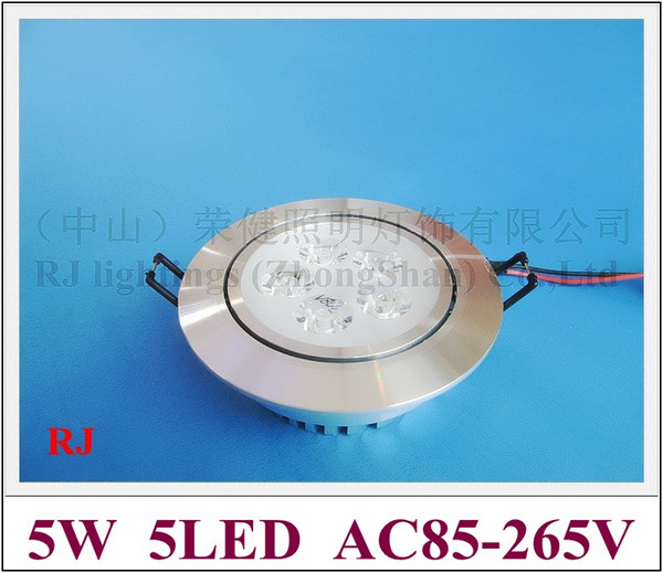 high power LED ceiling light lamp 5W LED spot light with blade radiator AC85-265V 3 year warranty