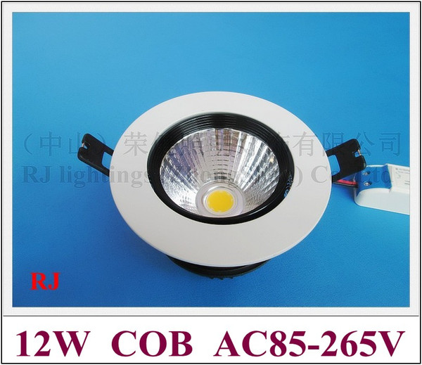 2015 fashion high quality COB LED ceiling lamp light 12W LED downlight down light lamp AC85-265V 12W 1*12W 1LED adjustable