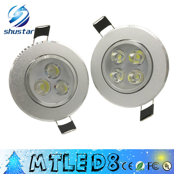 LED Spotlight 9W 12W Epistar LED Recessed Cabinet Wall Spot Down light Ceiling Lamp Cold White Warm White For Lighting