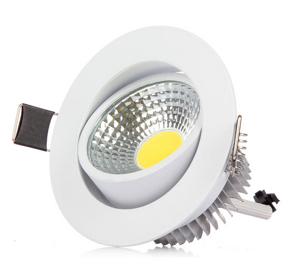 50pcs High Power Dimmable COB Downlight Led Light Ceiling Lamp 7W 9W COB Led Recessed Indoor Lighting with Led driver