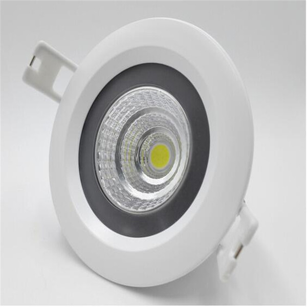 Wholesale - Super Power LED COB 12W LED Downlight AC110-240V Waterproof IP65 LED Recessed Ceiling Down Light Free Shipping