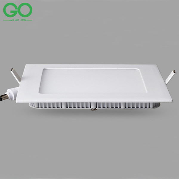 LED Square Panel Lights Dimmable 3W 4W 6W 9W 12W 15W 18W 24W Surface Ceiling Recessed Downlight SMD2835 Ceiling Panel Down Lamp Light