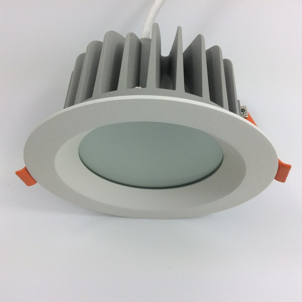 Latest Design High Quality Dimmbale 10W 15W 25W Recessed LED Bathroom Downlight IP44 Fine White Paint