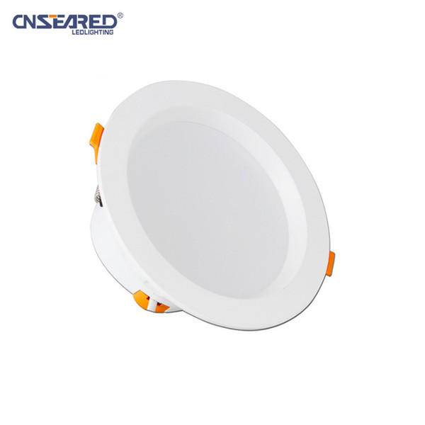 Dimmable non-dimmable 3W 5W 9W 12W recessed aluminium alloy ivory body anti-glare antifog led ceiling light downlight spotlight