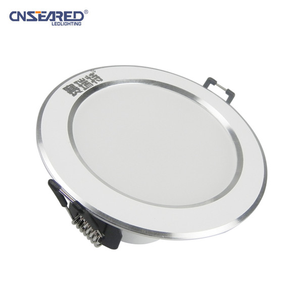 Dimmable non-dimmable AC85-265V 3W 5W 9W 12W embedded integration exquisite led ceiling light downlight spotlight with power drivers