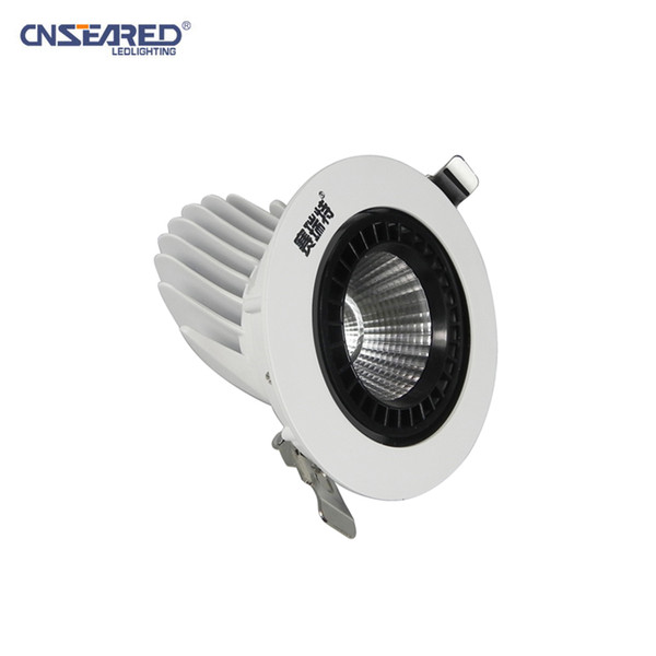 Dimmable non-dimmable 10W 20W 30W recessed ceiling LED cob eye-ball spotlight downlight track spot light