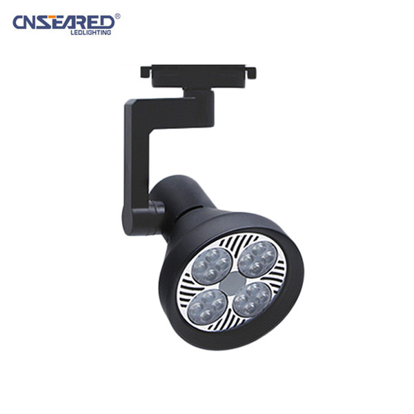 35W horn shape PAR30 lamp cap universal angle LED track spot light spotlight downlight