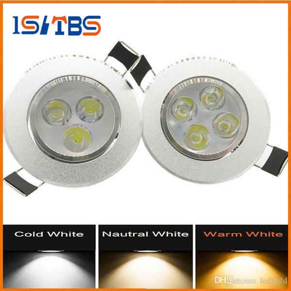 Led Downlights 9W 12W Dimmable/No dimmable led Bulbs 85-265V Recessed lighting with led driver Indoor Lighting 3years warranty