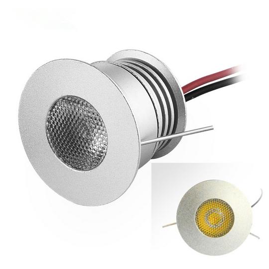 New Arrival Freeshipping DC12V24V 3W Aluminum Recessed LED Downlight LED Cabinet Light puck light led down light LED Spot Light