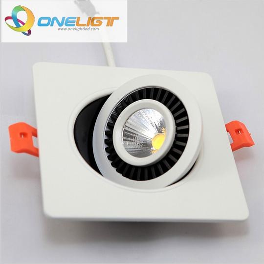 New 360 degree Rotating COB LED Downlight Dimmable 3W 5W 7W Spot Led Light Surface Mounted Ceiling Lamp Free Shipping 12pcs/lot