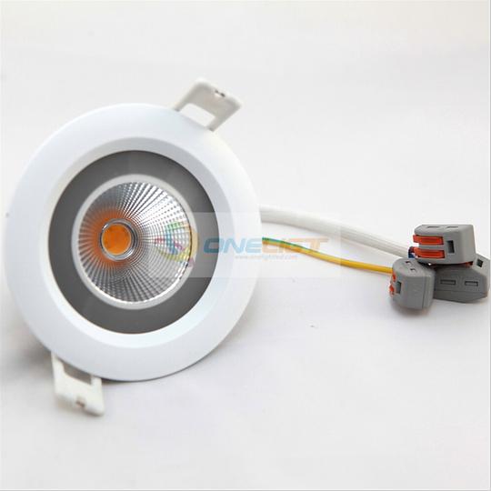 (10pcs/lot) New Arrival 9W Driverless Dimmable led downlight cob 9W dimming LED Spot light led ceiling lamp free shipping