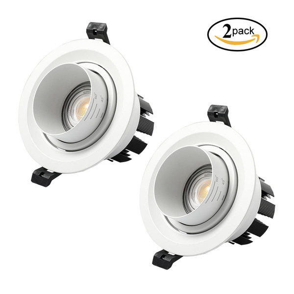 Allato Adjustable Beam Angle LED Down Lights 5W COB CRI90+ Recessed Spotlights Lighting Lamp Energy Retrofit Ceiling Downlighting 110V 220V