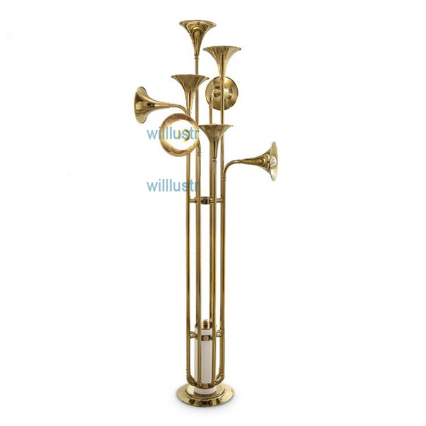 delightfull botti floor lamp living room hotel lamp sitting room Trumpet Shape floor lighting nordic design novelty light