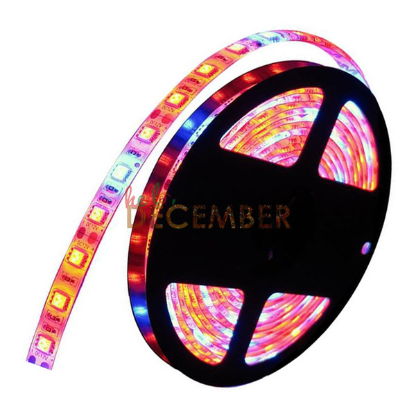 12V 60LEDs/M SMD5050 Waterproof LED Plant Grow Strip Lights Full Spectrum Red Blue Rope Light For Greenhouse Hydroponic Plant