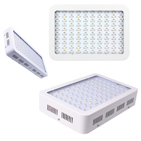 Full Spectrum 1000W Double Chip LED Grow Light square LED Grow Light for hydroponics plant growing lights from Grow tent