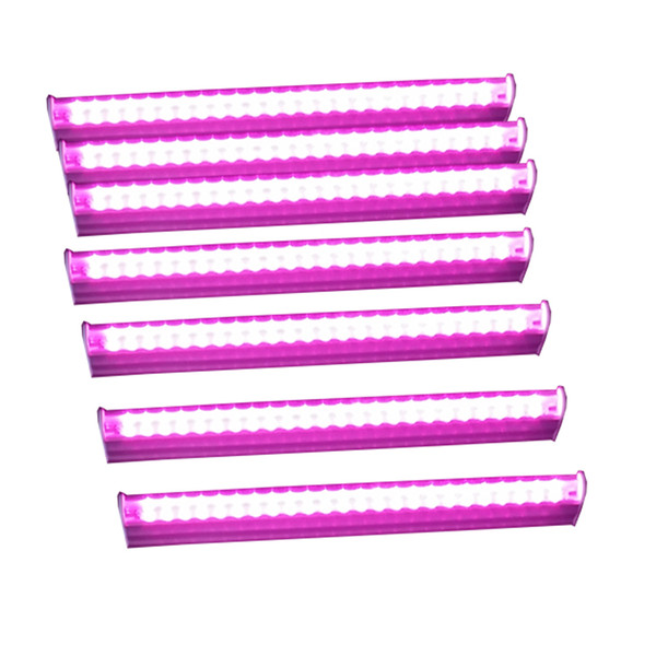 25pcs LED Grow Light LED Plant Grow T5 LED Tube for Hydroponics System Flower Plant Grow Box Tent Full Spectrum Pink Purple Color