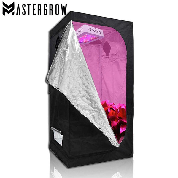 MasterGrow 50X50X100cm Indoor Hydroponics Grow Tent, Led Grow Light,Grow Room Plant Growing, Reflective Mylar Non Toxic Garden Greenhouses