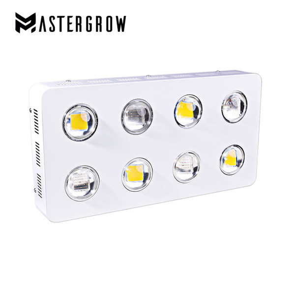 MasterGrow Double Switch 2400W COB LED Grow Light Full Spectrum 410-730nm Using Optical Lens High Lumen PAR For Indoor Plants and Flower