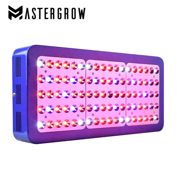 MasterGrow Double Switch 900W Full Spectrum LED grow light with Veg/Bloom modes for Vegetables and flowers Indoor Greenhouse