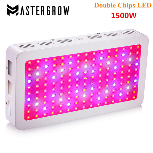 MasterGrow 1500W Full Spectrum LED Grow light Panel Red/Blue/White/UV/IR 10Bands For Flower Plants Vegetative and indoor plants Greenhouse