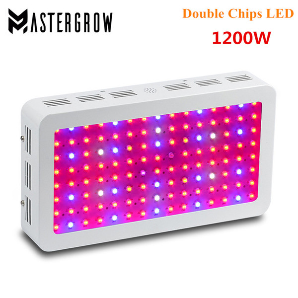 MasterGrow 1200W Full Spectrum LED Grow light Panel Red/Blue/White/UV/IR 10Bands For Flower Plants Vegetative and indoor plants Greenhouse