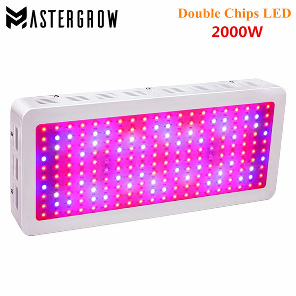 MasterGrow 2000W Full Spectrum LED Grow light Panel Red/Blue/White/UV/IR 10Bands For Flower Plants Vegetative and indoor plants Greenhouse