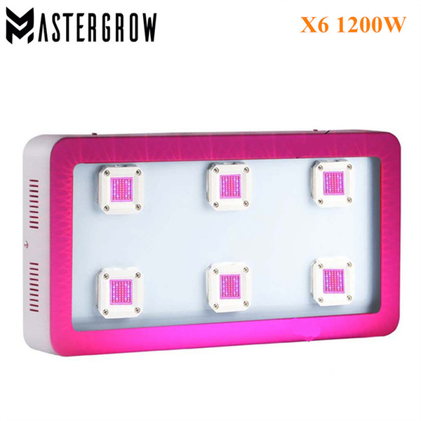 MasterGrow II 1800W X6 COB LED Grow Light Panel Full Spectrum Red/Blue/White/UV/IR 410-730nm For Indoor Plant Growing and Flowering