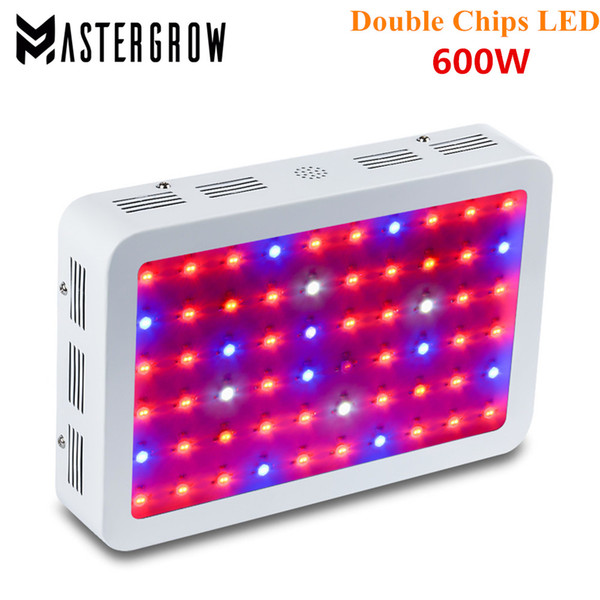 MasterGrow 600W Full Spectrum LED Grow light Panel Red/Blue/White/UV/IR 10Bands For Flower Plants Vegetative and indoor plants Greenhouse