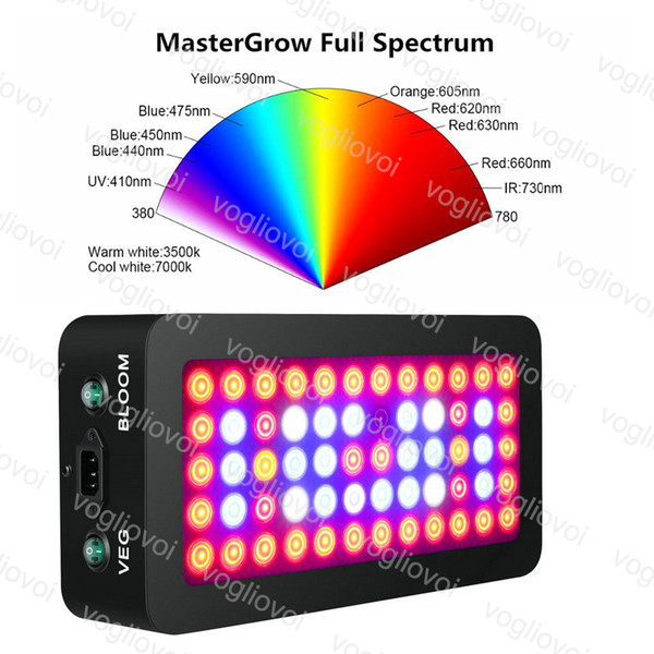 LED Grow Lights Double Switch 600W 1200W 1800W Full Spectrum with Veg And Bloom Model For Indoor Greenhouse Grow tent DHL